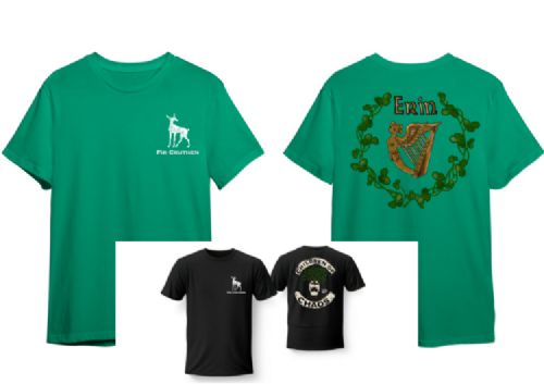 The Nations  T-shirts: Black or Green colour